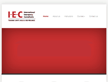 Tablet Screenshot of i-e-c.org